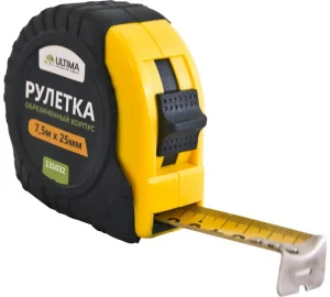 Рулетка Ultima Lite, 7,5мх25мм
