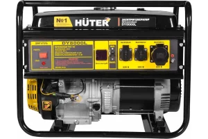 Портативный бензогенератор Huter DY8000L 64/1/33 — изображение 3