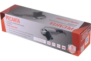 Углошлифовальная машина (болгарка) Ресанта УШМ-230/2300 75/12/9 — изображение 3