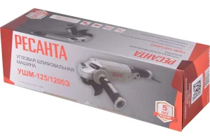 Углошлифовальная машина (болгарка) Ресанта УШМ-125/1200Э 75/12/4 — изображение 3