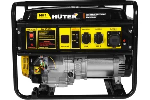 Портативный бензогенератор Huter DY9500L 64/1/39 — изображение 3